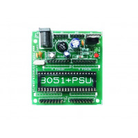 8051 Demo Board with Power Supply