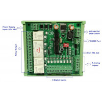 PIC PLC 8 input 5 Output - DIN Rail Mount